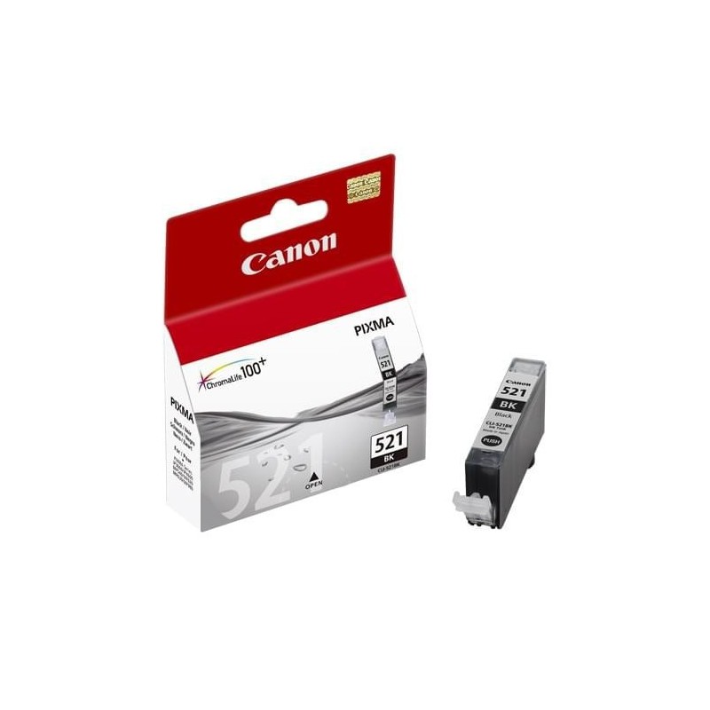 Canon CLI-521BK Noir Cartouche authentique au meilleur prix