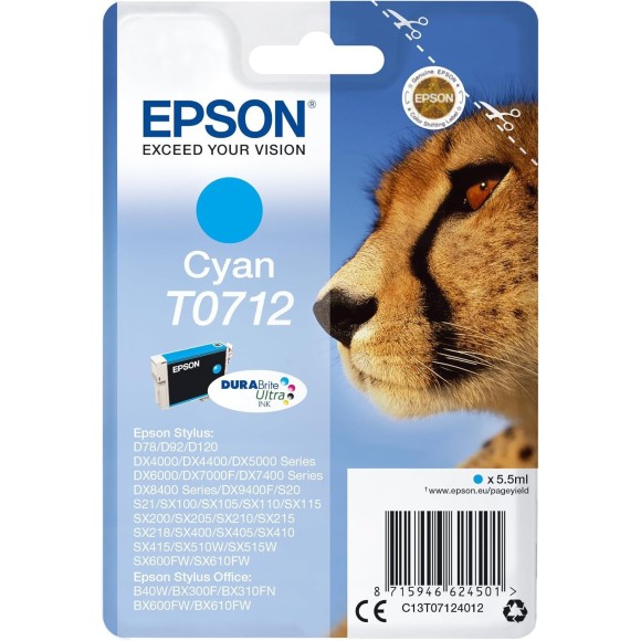Epson T0712 Cartouche originale