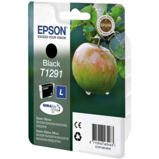 Epson T1291 Noir Pomme Cartouche authentique pas chère - Livraison offerte