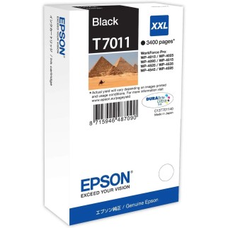 Epson T7011 XXL Noir Pyramide d'origine pas cher - Livraison offerte