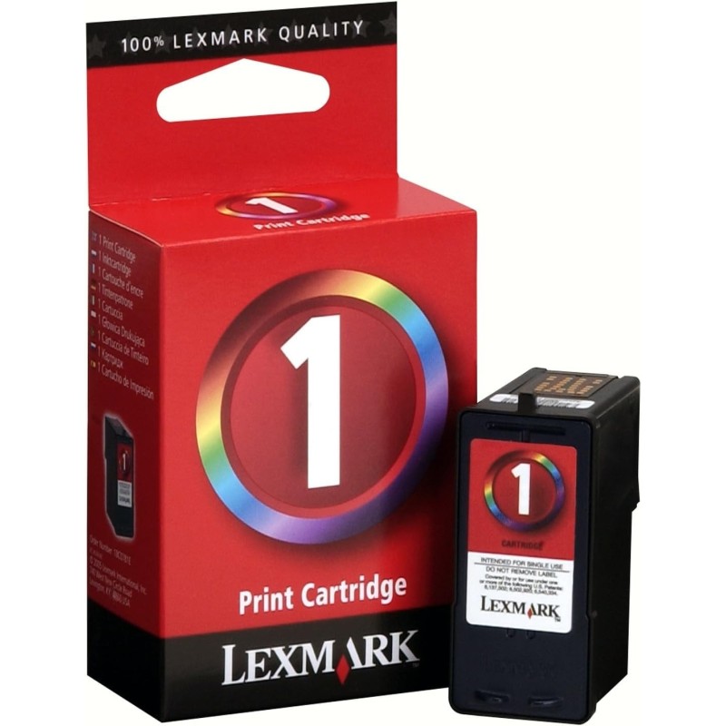 Lexmark N°1 Couleur Cartouche authentique au meilleur prix