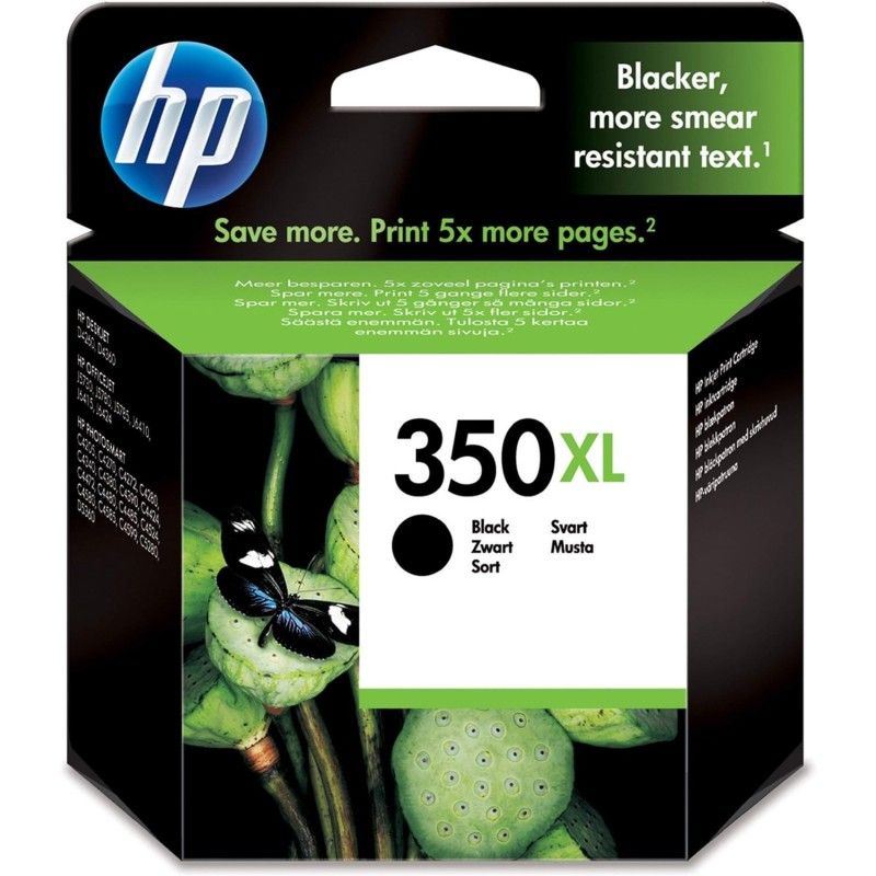 HP 350XL Noir Cartouche authentique au meilleur prix pas cher - Livraison offerte