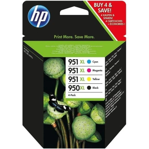 HP 950XL/951XL Noir couleur Pack de cartouches authentiques au meilleur prix - Livraison offerte HP 1 - Cartouches-express.fr 