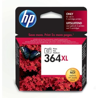 HP 364XL Photo noir Cartouche authentique au meilleur prix - Livraison offerte