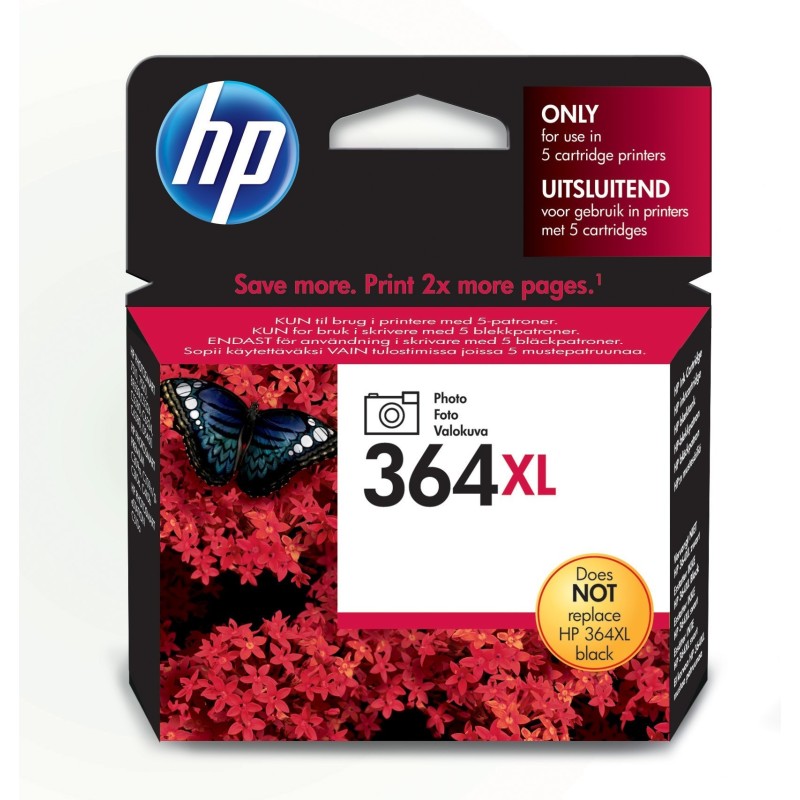 HP 364XL Photo noir Cartouche authentique au meilleur prix