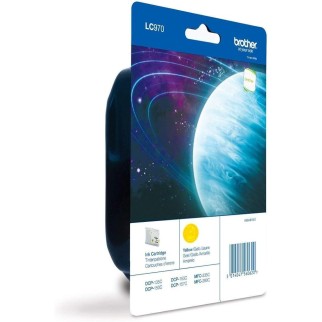 Brother LC970Y Jaune Cartouche authentique au meilleur prix - Livraison offerte