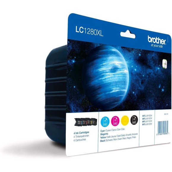 Brother LC1280XL Noir couleur Pack de Cartouches originales