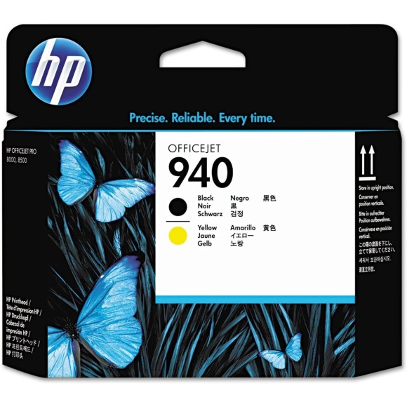 HP 940 Noir jaune Tête d'impression originale - C4900AE