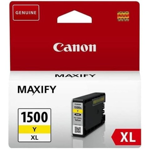 Canon PGI-1500XL-Y Jaune Cartouche authentique au meilleur prix