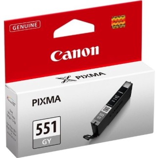 Canon CLI-551GY Gris Cartouche authentique au meilleur prix - Livraison offerte