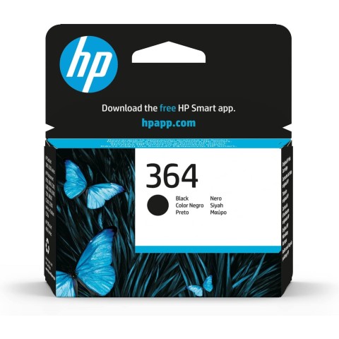 HP 364 Noir Cartouche authentique au meilleur prix - Livraison offerte