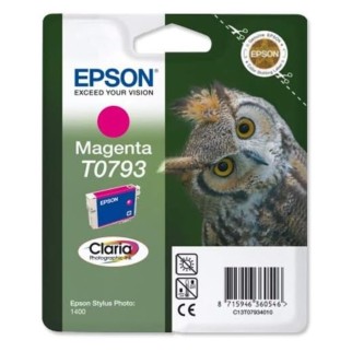 Epson T0793 Magenta Chouette Cartouche authentique au meilleur prix - Livraison offerte