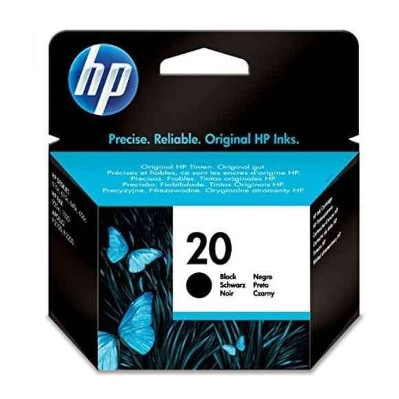 HP 20 Noir Cartouche originale - C6614D