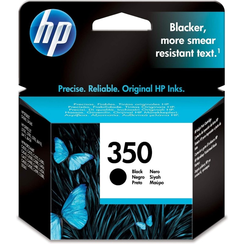 HP 350 Noir Cartouche authentique au meilleur prix - Livraison offerte