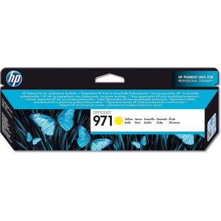 HP 971 Jaune Cartouche authentique au meilleur prix - Livraison offerte